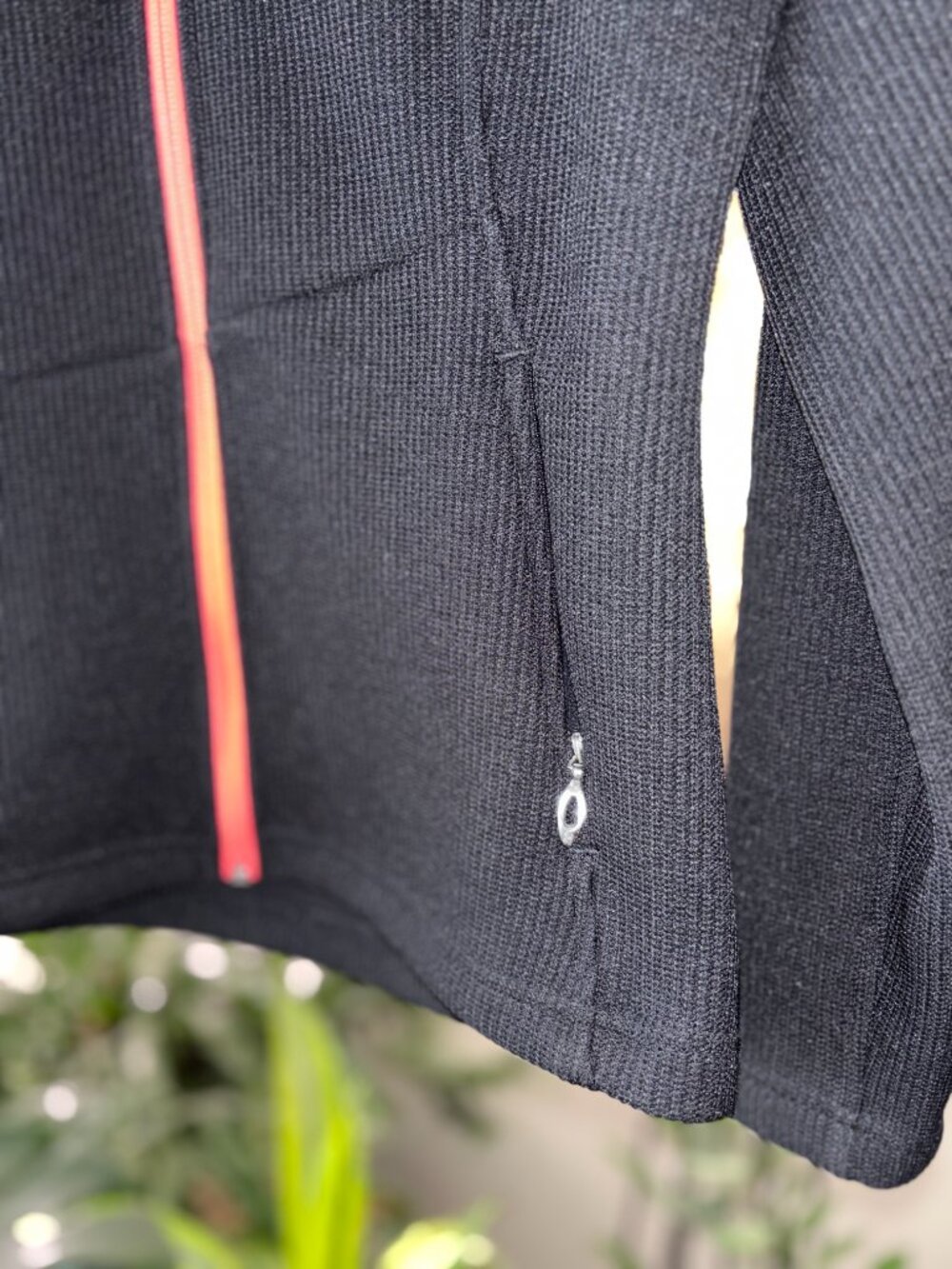 Spyder Women’s Full Zip Core Sweater Jacket Black Neon Pink Size L Like New - Picture 2 of 10